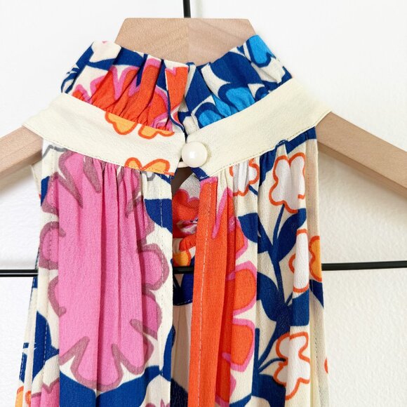 Anthropologie Plenty by Tracy Reese Ruffled Floral Romper Size Medium - Picture 12 of 14